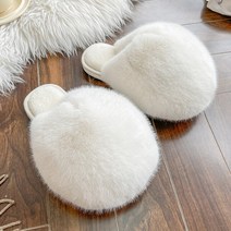 라이프밸런스 블룸럭셔리퍼슬리퍼 털슬리퍼 퍼슬리퍼 눈꽃슬리퍼 털신발 따뜻한 슬리퍼