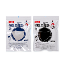 [50매] KF94 새부리형 닥터 드라코 대형 DR.Draco, 블랙 50매