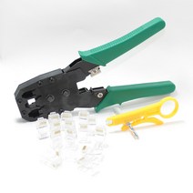 월드마켓 랜툴 랜 커네터 스트리퍼 인터넷 장비 네트워크 공구, 랜툴세트, 1개