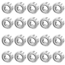 Uxcell 20pcs 6mmx13mmx5mm 더블 쉴드 미니어처 딥 그루브 볼 베어링 USA 미국