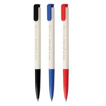 자바펜 e-오피스 볼펜 0.7 mm, 적색, 12개