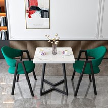 낮은식탁 2인식탁세트 2인테이블세트 심플한식탁 30대여성 식탁의자세트 원목식탁 빈티지느낌 북유럽식탁 다이닝테이블 2인식탁, 60CM무늬사각테이블/2곤색베의자