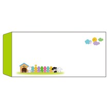 [동화오피스] 가꿈 칼라 소봉투 50매 / 어린이집 유치원 편지봉투, 1개, 연두