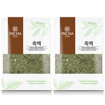 인차 국내산 측백 측백엽 측백잎 1.2kg (600gX2팩), 2개, 600g, 2개