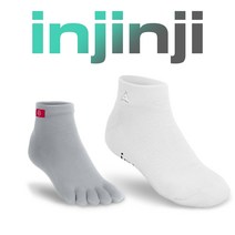 인진지 오픈 퍼포먼스 세트 화이트 쿨맥스 Half Buffer 단목 양말 SET 골프 런닝 등산 스포츠 기능성 남자 여자