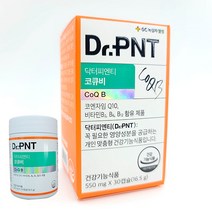 [정품] 닥터피엔티 코큐비 코엔자임Q10 비타민B COQ10 녹십자웰빙, 1개, 30캡슐