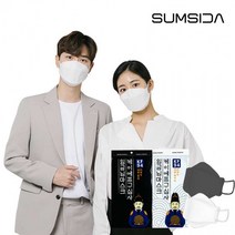 [100매] KF94 임금님 마스크 대형 보건용 국산 블랙 화이트 3D 대용량, KF94 임금님 마스크 블랙 대형 100매