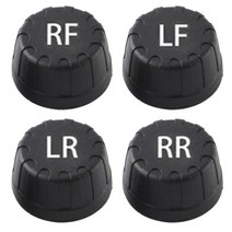 타이어 공기압 경보기 tpms 스마트 자동차 압력 모니터링 시스템 TPMS 태양 광 발전 USB 보안 알람 무선 센서 안전, Back left