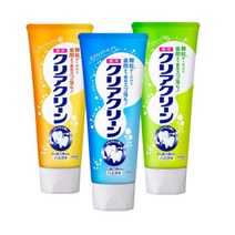 일본 카오 클리어 클린 치약 120g 170g 대용량 6종 잇몸 구치 제거 충치 예방, 프레쉬 시트러스 120g (오렌지색)