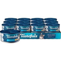 블루 버팔로 테이스트풀 치킨 앙트레 파테 습식 고양이 사료, 3-oz can case of 24