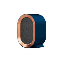전기 발 히터 난로 데스크탑 미니 전기 히터 가정용 220V 발 1200W 휴대용 팬 침실/사무실 공간 겨울, [01] 미국, [04] 파란