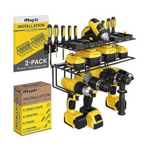 Magikl Steel PowerTool Organizer 및 스토리지 – 두 개의 강화강