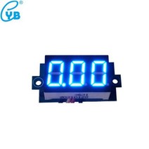 검류계 전류계 전류측정기 YB20C DC 0-10A 20A 30A 50A 100A 500A 전류 측정기 LED 디지털 암페어 미터 앰프 패널 공급 볼트 3.5-30V, Blue, DC20A(75mV)