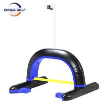 골프똑딱이 골프 자세교정 연습 도구 스윙 그립 어프로치 분석 실내 배트 새로운 탁구 골프 퍼팅 컵 자동, 03 PC011 Blue