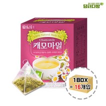 담터 캐모마일 허브차 10티백 (삼각티백) 1BOX (16개입), 1개