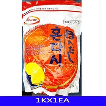ZAW3C26AB 혼 음식재료 한식 조미료 아지노모도 1KX1EA 다시 가쯔오 노모토 노모도 업소용 대용량 식자재, 1