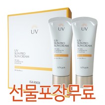 이자녹스 유브이 선 프로 365 데일리 듀오 기획 70ml+70ml (100% 정품 / 샘플 증정), 선물포장 (O)