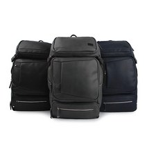 보부상 대학생 수납 인조가죽 데일리백팩 학원갈때