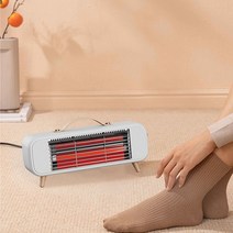 전기히터 사무실 난방기 난로 전기 탁상용 가정용 소형 열풍 온열기 캠핑 미니히터, 녹색550W이중튜브는강력합니다.