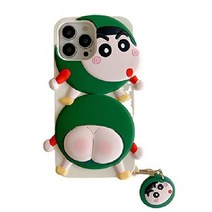 크레용 신 짱 iPhone 12 프로 케이스 스마트폰 모든 모델에 대응, 아이폰14, 증권 시세 표시기