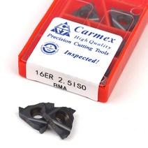 선반팁 선반바이트 초경 나사 선삭 공구 선반 인서트, 09 3.0 ISO BMA_02 16ER