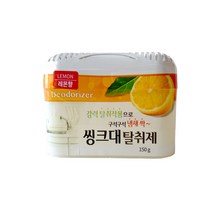 해피룸 씽크대 탈취제 150g 2종 씽크대 구석구석 냄새 싹, 레몬