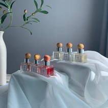 3+1 더퀸비 프리미엄 미니디퓨저 50ml 레드후룻 (차량용 화장실 오피스 디퓨저)