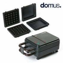 도무스 브뤼셀 샌드위치 와플메이커 블랙, 단품