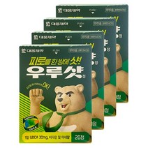 대웅제약 우루샷 20정 4개 (80정)
