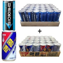 파워에이드240ml(30캔) + 맥콜190ml(30캔), 60캔