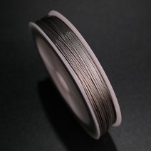 100 미터 0.3mm/0.4mm/0.5mm SS304 스테인레스 스틸 와이어 로프 구조 1x7, 01 0.3mm, 1개