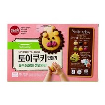 풀무원 간편식 아침 식사대용 우리집 토이쿠키 숲속 동물들 생일파티 아이 가족 어른 간식, 1개
