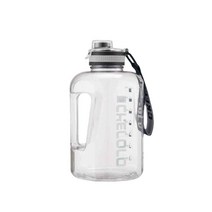 Ckelolo 초대형 피트니스 대용량 스포츠물병, 블랙, 1.6L