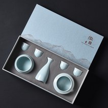 일본 사케 잔 병 도쿠리 주기 세트 혼술 이자카야 일식집 술잔 B4, P 선물세트개