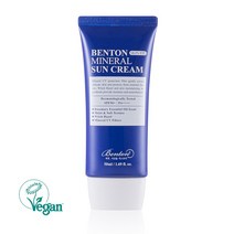 벤튼 스킨핏 미네랄 선크림 SPF50+/PA++++ 50mL