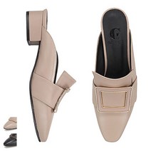 고세 Gby 여성 블로퍼 베니 G0117550 블랙 베이지 3cm