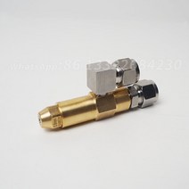 동력 분무기 농약 살포기 사이펀 공기 분무 폐유 버너 노즐 보일러 연소 연료 디젤 중유 점화, 1.5mm Nozzle+1.5mm Nozzle