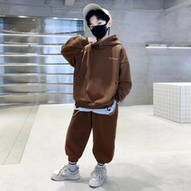 베비포 초등학생 봄 가을 후드티/바지 상하복 세트 140~170 DM3