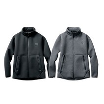 다이와 DJ-2707 그레이색상 윈더블럭 풀집업 낚시복 낚시자켓 낚시점퍼 바다낚시복, 그레이XL