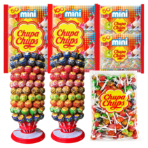 츄파춥스 슬림휠 리필팩 120개입 미니 600g 300g, 츄파춥스 미니 600g(100개입)