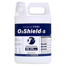[오투쉴드-S] 뿌리는 살균소독제 100ml 500ml 1L 20L 이산화염소 생활방역, 4L