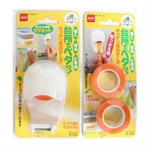 일본 니톰 주방메모테이프 본체+리필 세트판매/키친 메모테이프/네임테이프, 혼합색상, 1세트