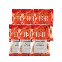 홀랜드앤바랫 재페니즈 라이스 크래커즈 100g Holland & Barrett Japanese Rice Crackers, 6팩