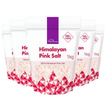 네이처모닝 히말라야 핑크솔트 굵은소금 1kg, 굵은, 1kg 5팩, 5개