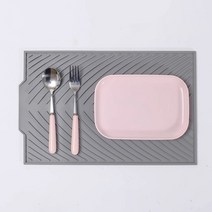 라인 실리콘 드라잉매트 냄비받침 건조매트, 없음