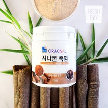 신안죽염 향긋한 프리미엄 양치용 시나몬 죽염, 2병, 상세설명 참조
