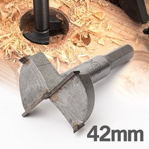 고급 C형 클램프 고강도 목공용 고정 만력기 바이스, 옵션14 심플 실린더 보링비트 42mm