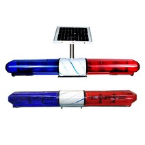 [안전몰] JW/ LED 쏠라 장방향 경광등 고급형(B형)1 180mm, 쏠라 12시간