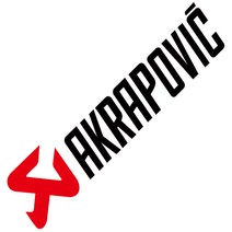 아크라포빅 로고 데칼 차량용 바이크 튜닝 스티커, 대, 블랙