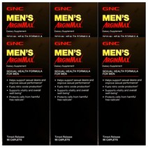 GNC 남성용 아르긴맥스 90정 x 6 (총6개), 6개